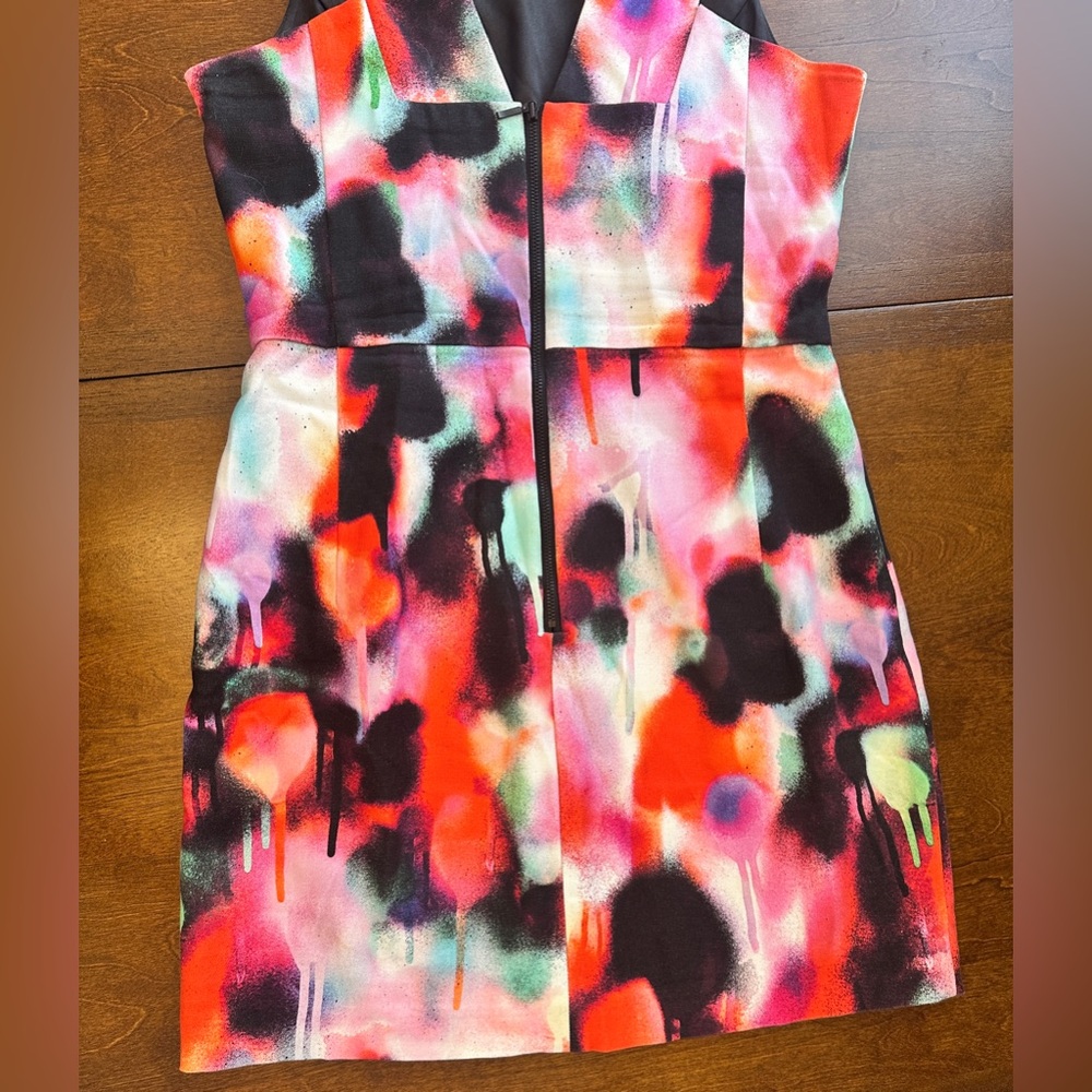 French Connection Multicolor Sleeveless Mini Dress - Picture 6 of 7